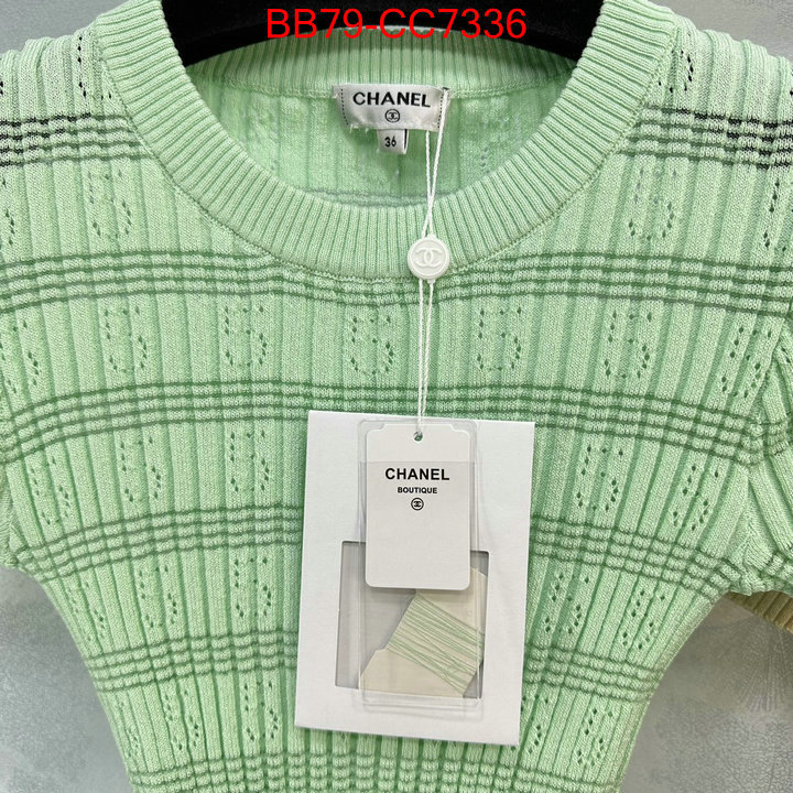 Clothing-Chanel best wholesale replica ID: CC7336 $: 79USD