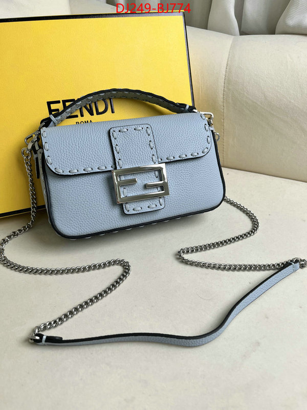 Fendi Bags(TOP)-Baguette top perfect fake ID: BJ774 $: 249USD,