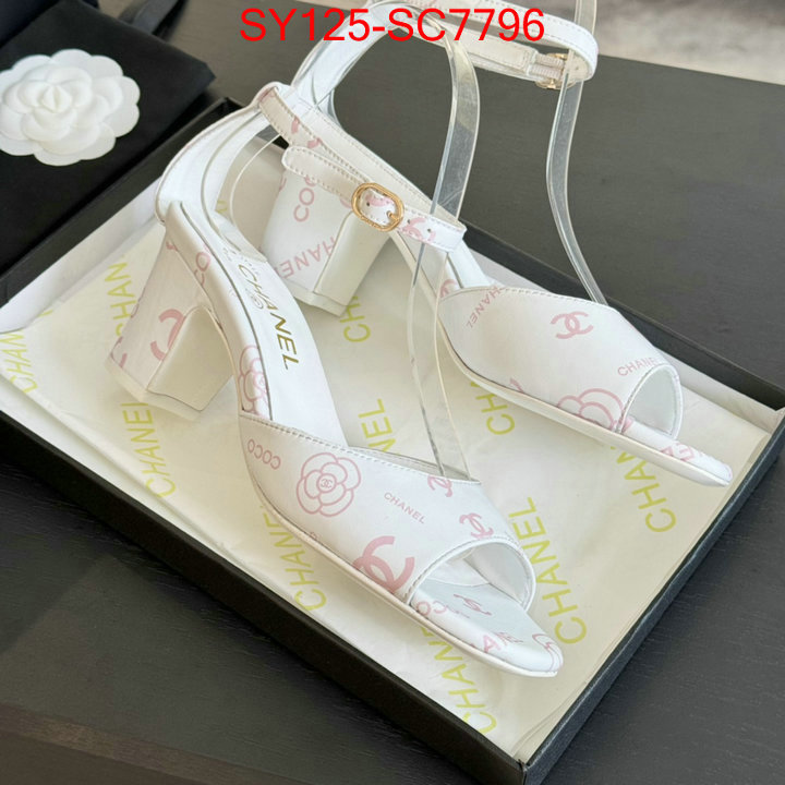 Women Shoes-Chanel wholesale replica shop ID: SC7796 $: 125USD