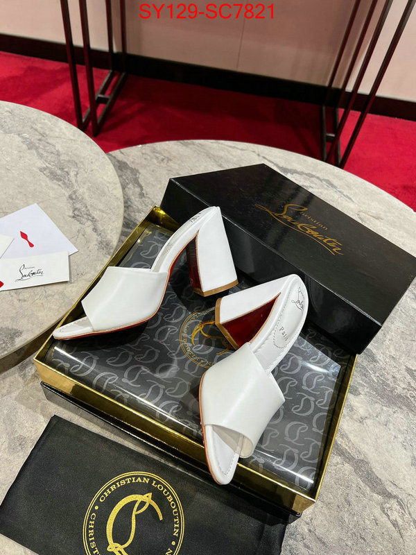 Women Shoes-Christian Louboutin practical and versatile replica designer ID: SC7821 $: 129USD