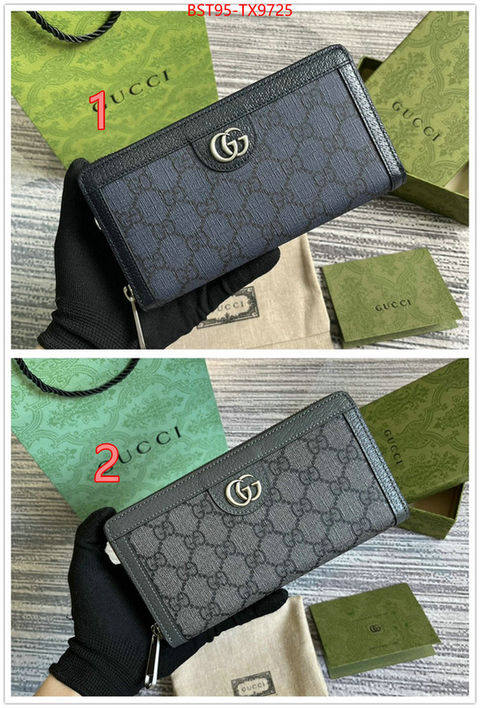 Gucci Bags(TOP)-Wallet- from china 2024 ID: TX9725 $: 95USD,