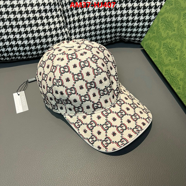 Cap(Hat)-Gucci buy top high quality replica ID: HJ407 $: 37USD