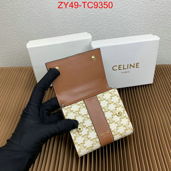 CELINE Bags(4A)-Wallet buy high-quality fake ID: TC9350 $: 49USD,