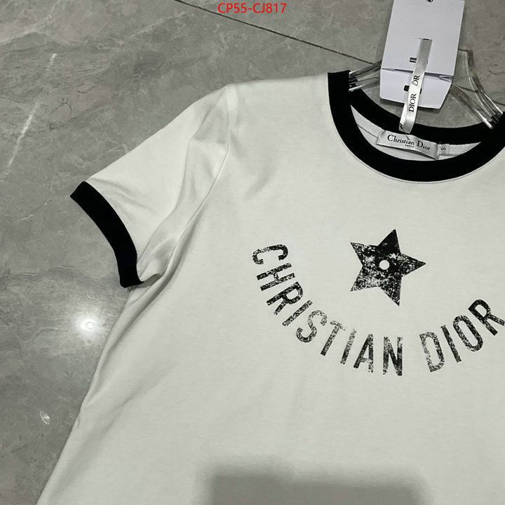 Clothing-Dior designer high replica ID: CJ817 $: 55USD