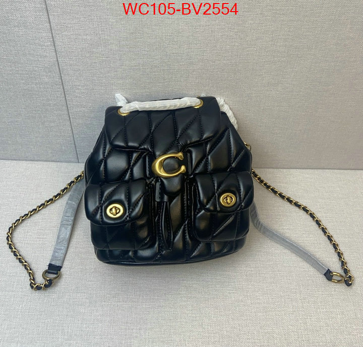 Coach Bags(4A)-Backpack- sell online ID: BV2554 $: 105USD,