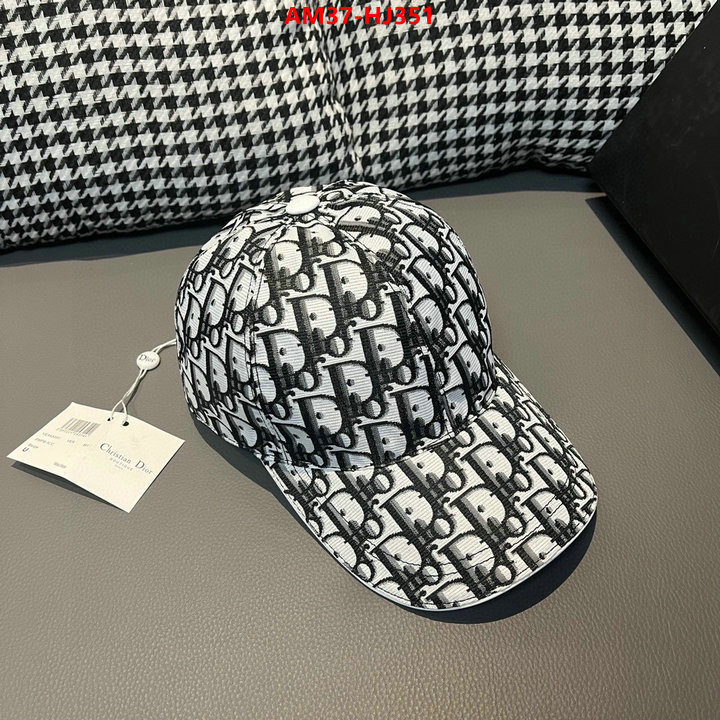 Cap (Hat)-Dior best quality fake ID: HJ351 $: 37USD