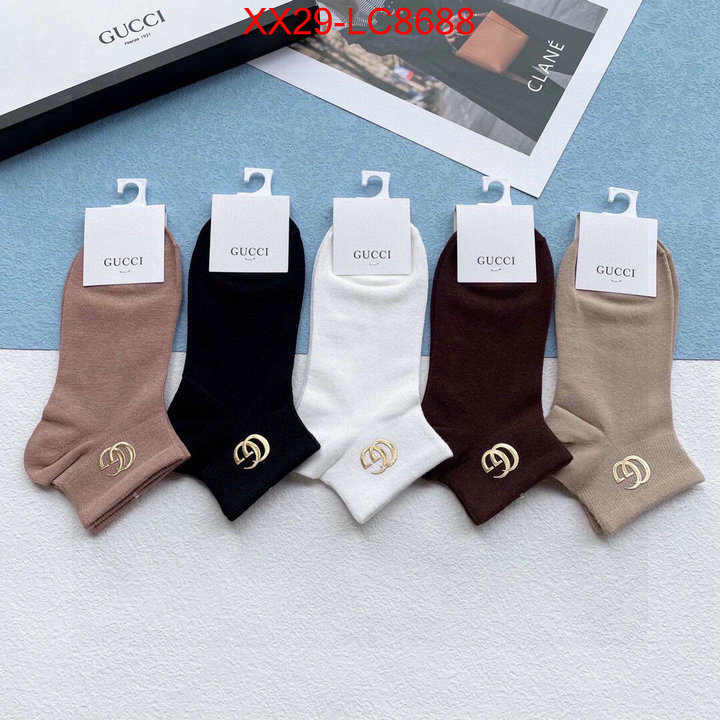 Sock-Gucci for sale online ID: LC8688 $: 29USD