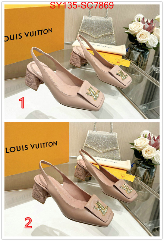 Women Shoes-LV what's the best to buy replica ID: SC7869 $: 135USD