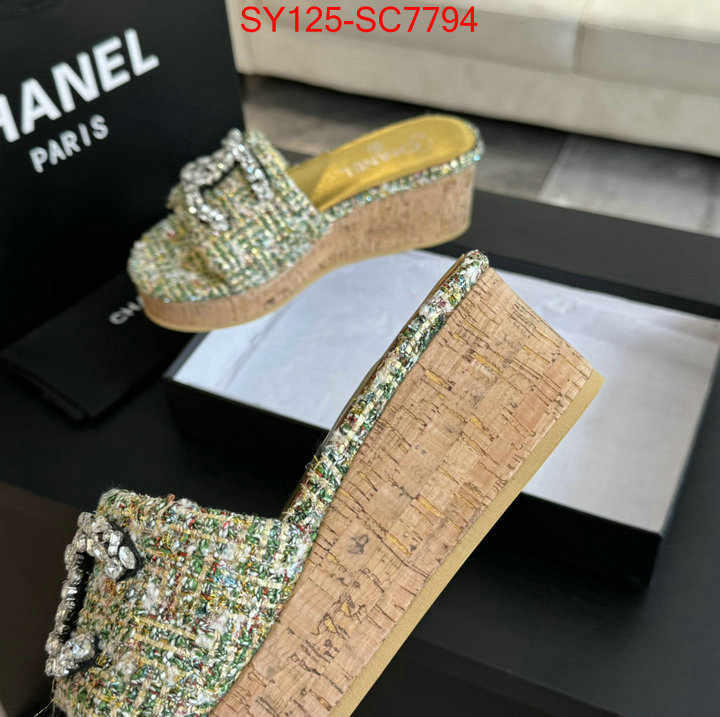 Women Shoes-Chanel brand designer replica ID: SC7794 $: 125USD