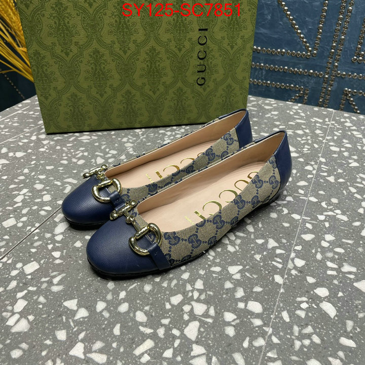 Women Shoes-Gucci replica aaaaa designer ID: SC7851 $: 125USD