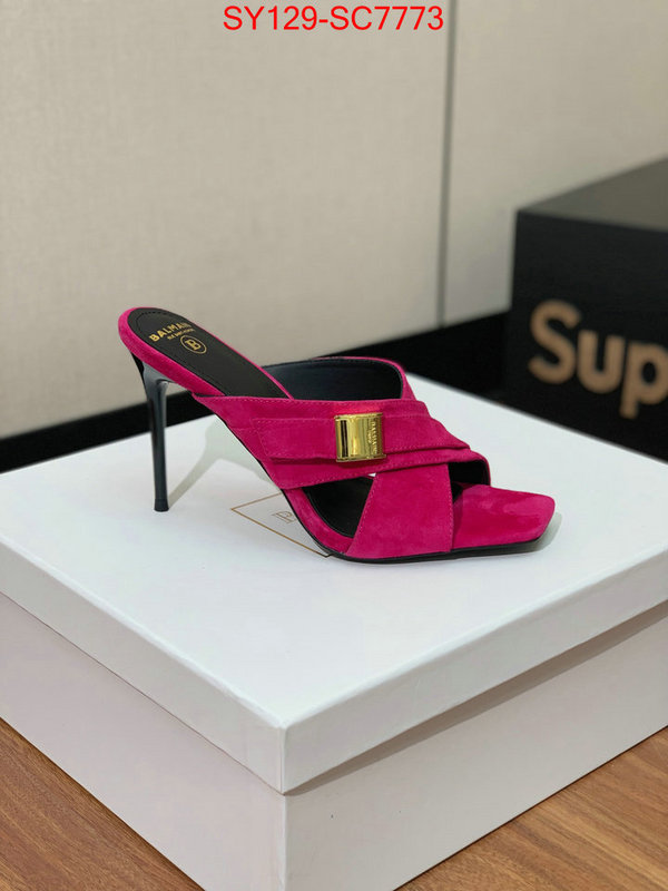 Women Shoes-Balmain shop designer replica ID: SC7773 $: 129USD