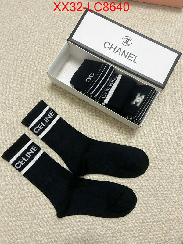 Sock-Chanel replica for cheap ID: LC8640 $: 32USD