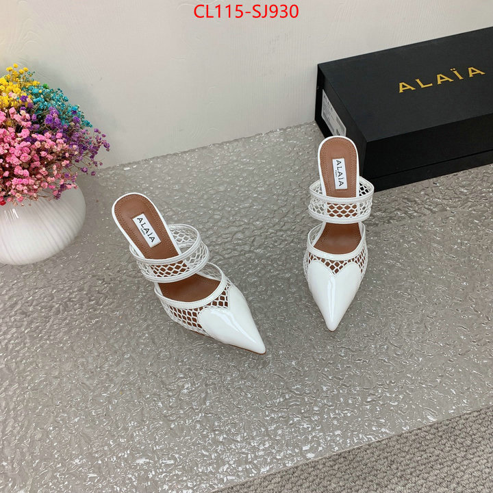 Women Shoes-ALAIA high quality happy copy ID: SJ930 $: 115USD