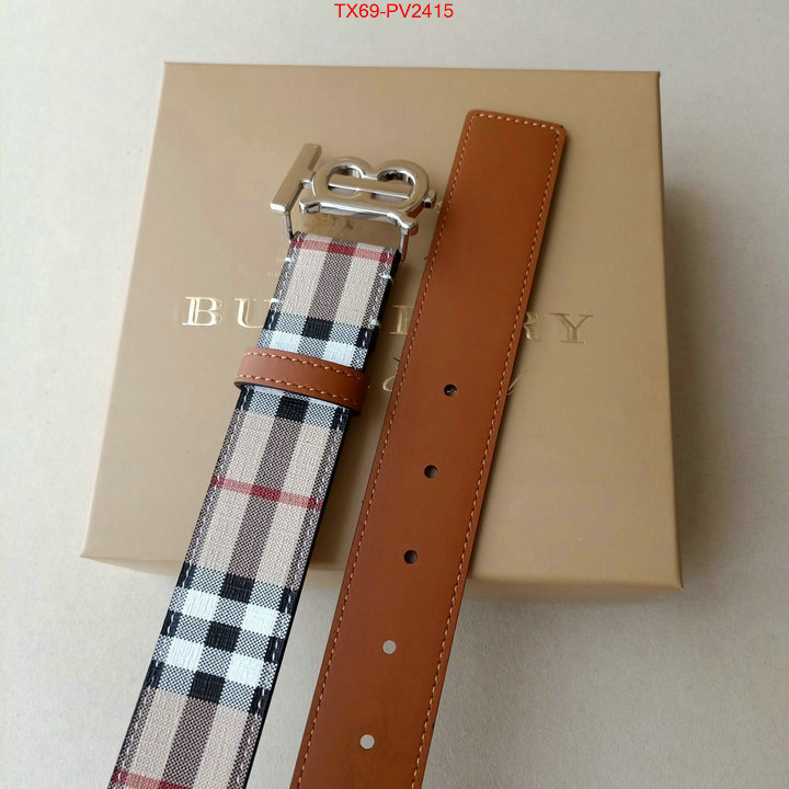 Belts-Burberry luxury cheap replica ID: PV2415 $: 69USD