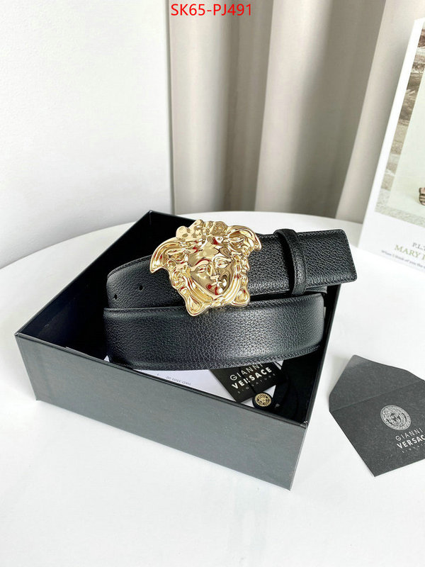 Belts-Versace replica 1:1 high quality ID: PJ491 $: 65USD