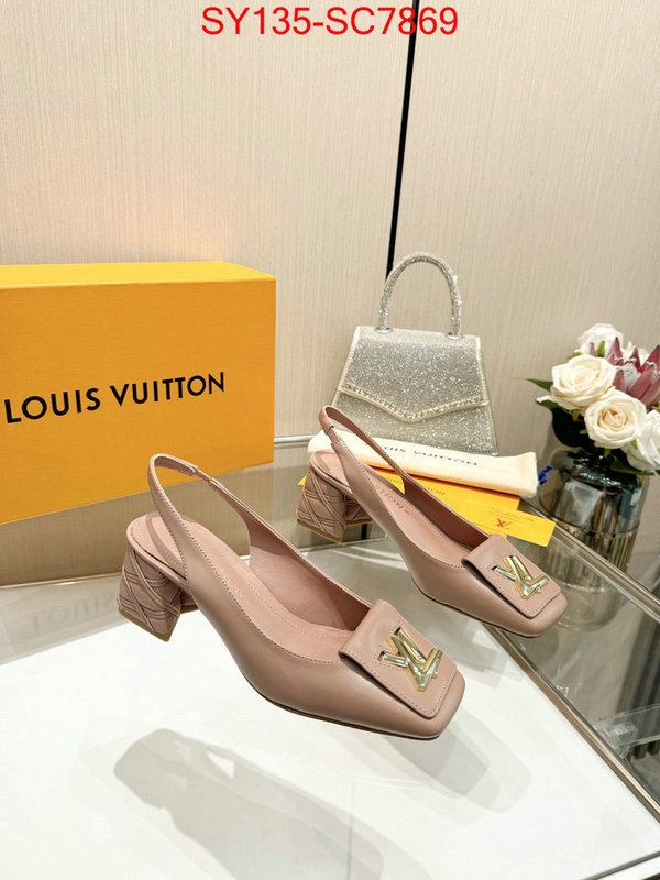 Women Shoes-LV what's the best to buy replica ID: SC7869 $: 135USD