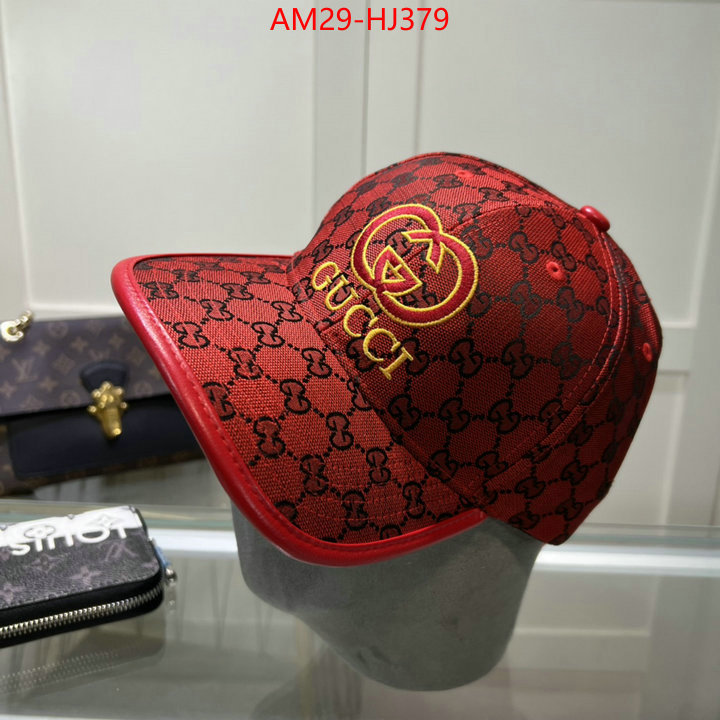 Cap(Hat)-Gucci buy cheap replica ID: HJ379 $: 29USD