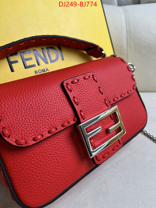 Fendi Bags(TOP)-Baguette top perfect fake ID: BJ774 $: 249USD,