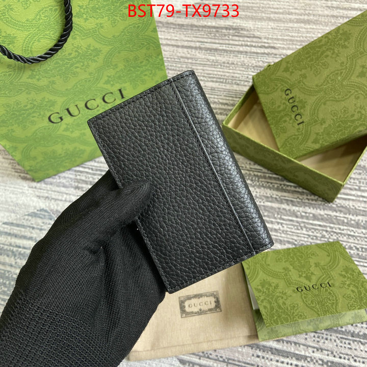 Gucci Bags(TOP)-Wallet- best quality fake ID: TX9733 $: 79USD,