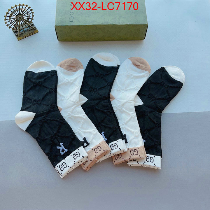 Sock-Gucci cheap wholesale ID: LC7170 $: 32USD