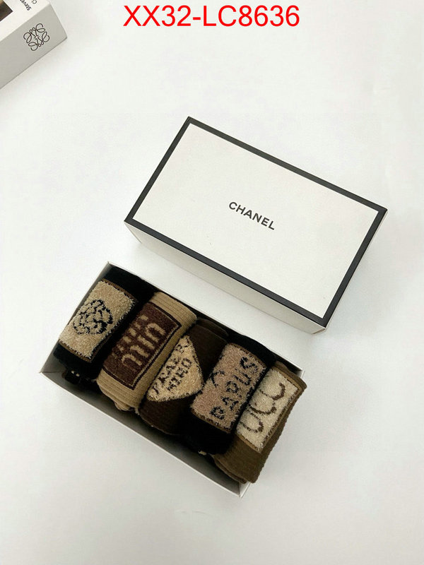 Sock-Chanel fake cheap best online ID: LC8636 $: 32USD