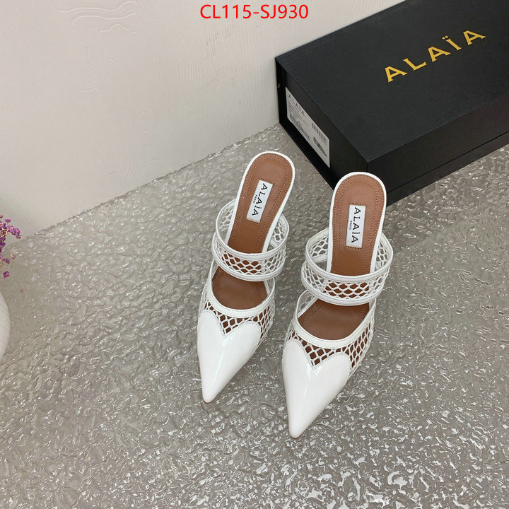 Women Shoes-ALAIA high quality happy copy ID: SJ930 $: 115USD