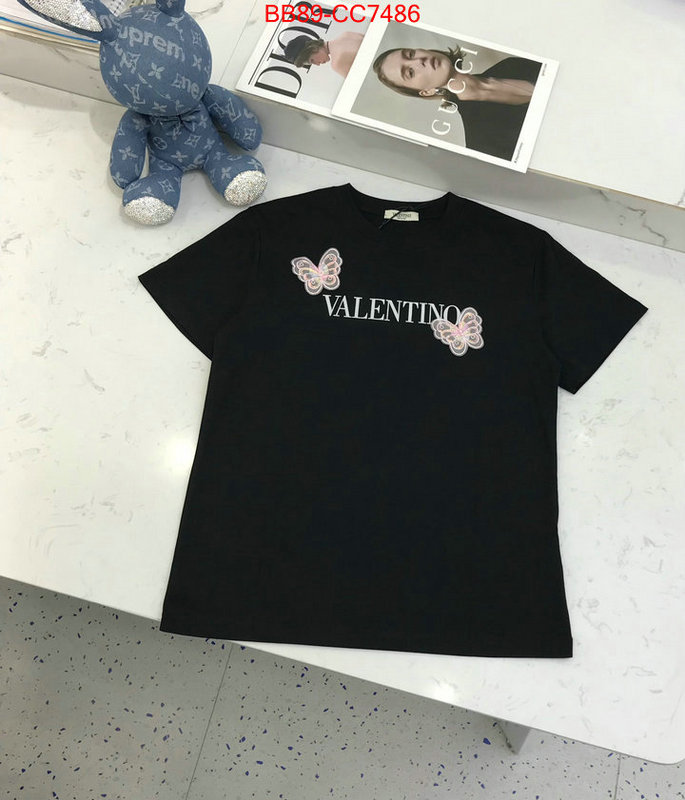 Clothing-Valentino replica shop ID: CC7486 $: 89USD