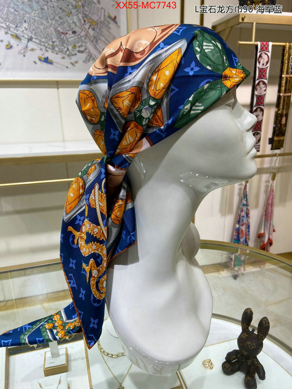 Scarf-LV perfect quality designer replica ID: MC7743 $: 55USD