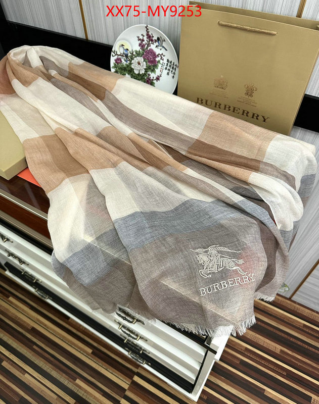 Scarf-Burberry from china ID: MY9253 $: 75USD