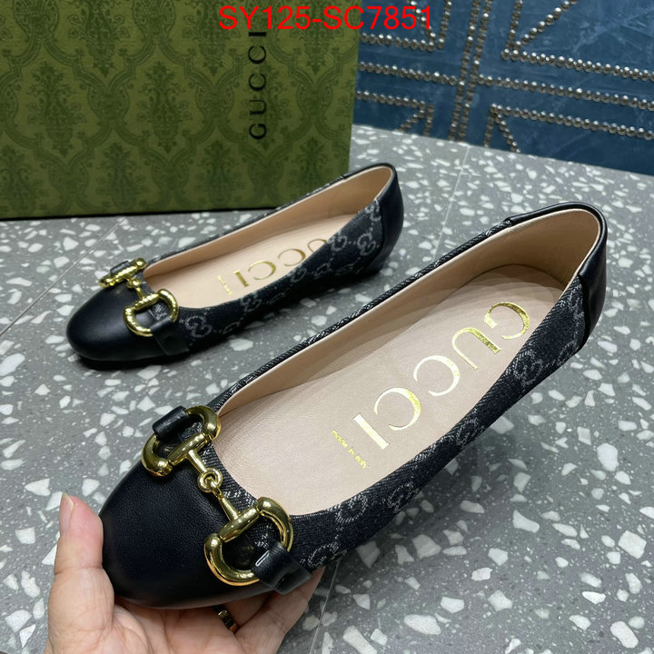 Women Shoes-Gucci replica aaaaa designer ID: SC7851 $: 125USD