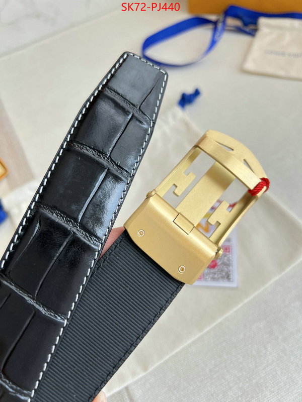 Belts-LV luxury fake ID: PJ440 $: 72USD