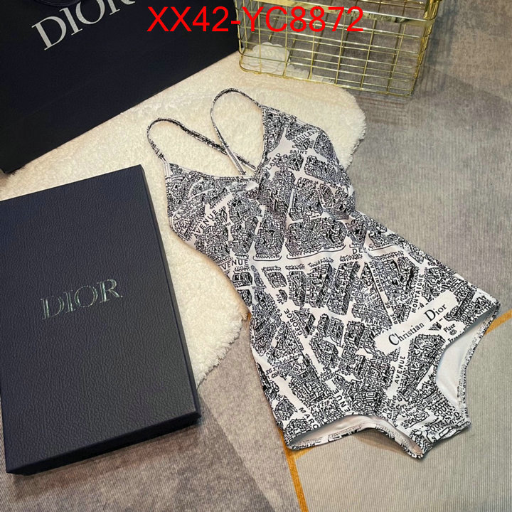 Swimsuit-Dior how to find designer replica ID: YC8872 $: 42USD