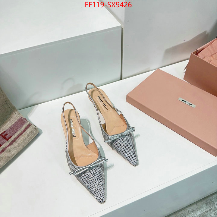 Women Shoes-Miu Miu replica 2024 perfect luxury ID: SX9426 $: 119USD