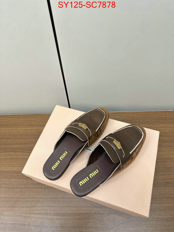 Women Shoes-Miu Miu the top ultimate knockoff ID: SC7878 $: 125USD