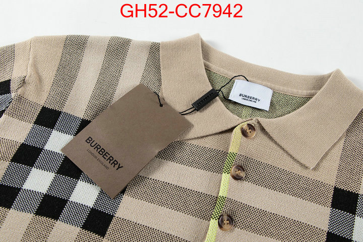 Clothing-Burberry buy the best replica ID: CC7942 $: 52USD