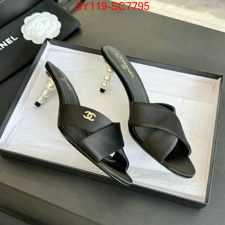 Women Shoes-Chanel for sale cheap now ID: SC7795 $: 119USD