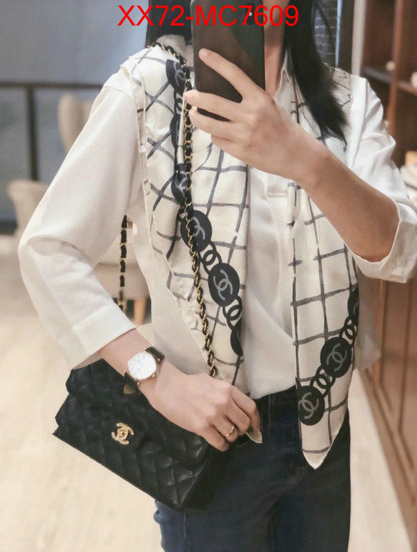 Scarf-Chanel where to find best ID: MC7609 $: 72USD