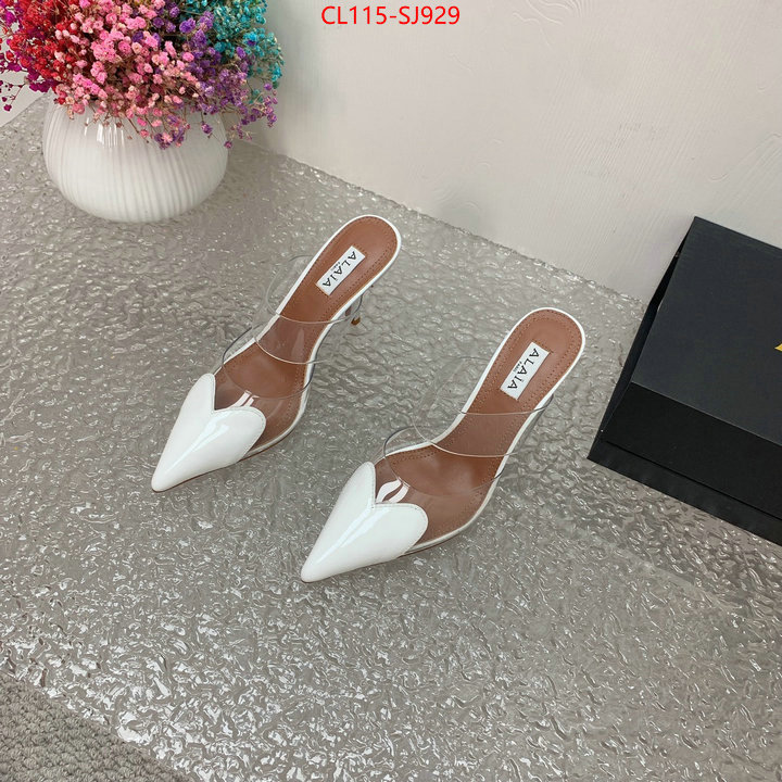 Women Shoes-ALAIA can you buy replica ID: SJ929 $: 115USD