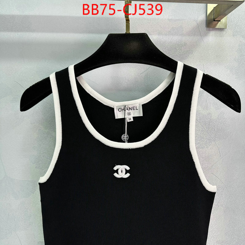 Clothing-Chanel 2024 aaaaa replica 1st copy ID: CJ539 $: 75USD