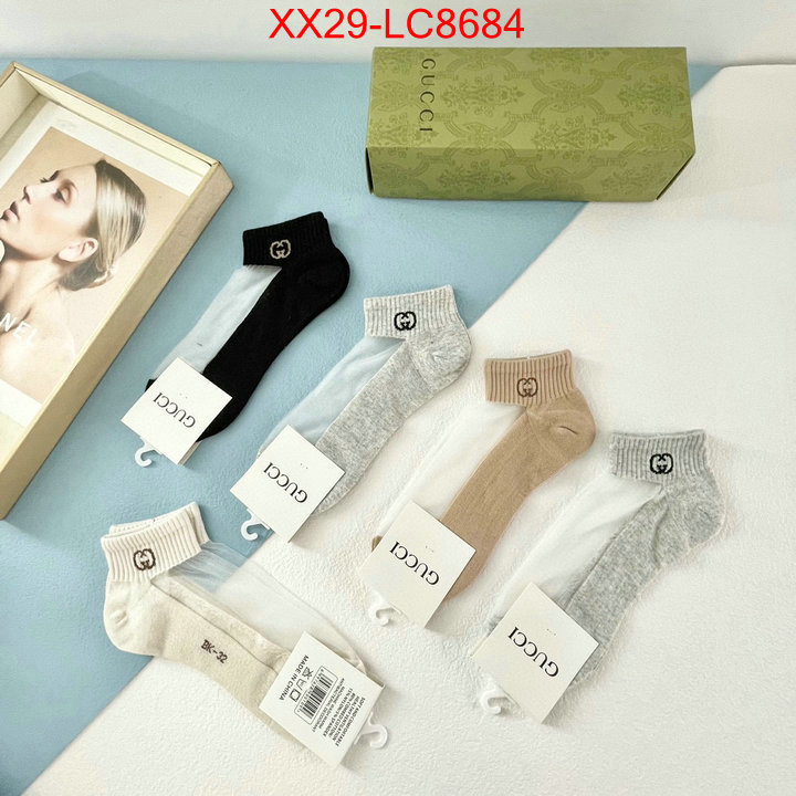 Sock-Gucci can you buy knockoff ID: LC8684 $: 29USD