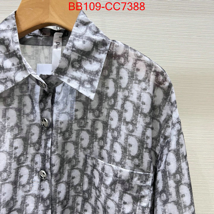 Clothing-Dior fake designer ID: CC7388 $: 109USD