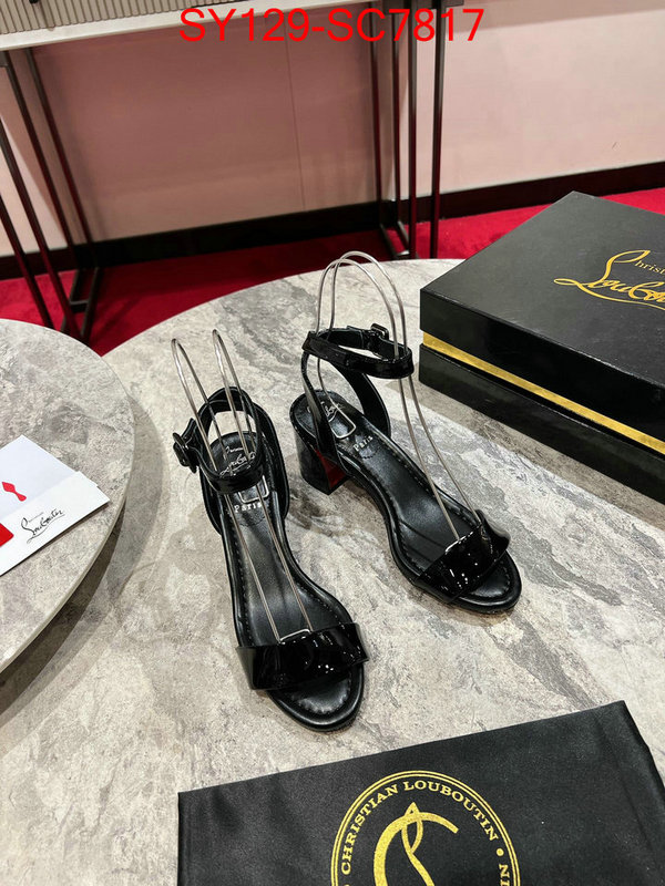 Women Shoes-Christian Louboutin top 1:1 replica ID: SC7817 $: 129USD