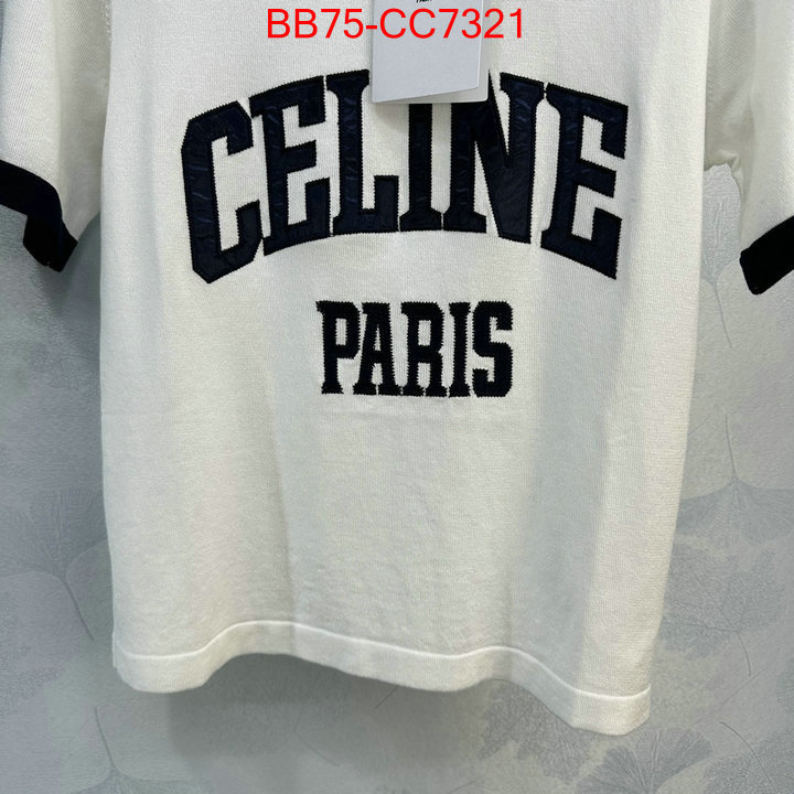 Clothing-Celine replicas buy special ID: CC7321 $: 75USD