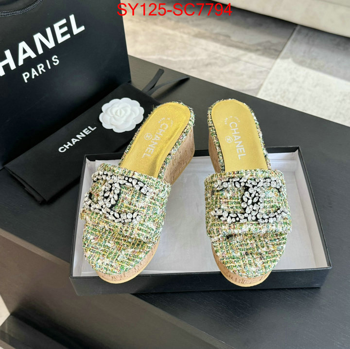 Women Shoes-Chanel brand designer replica ID: SC7794 $: 125USD