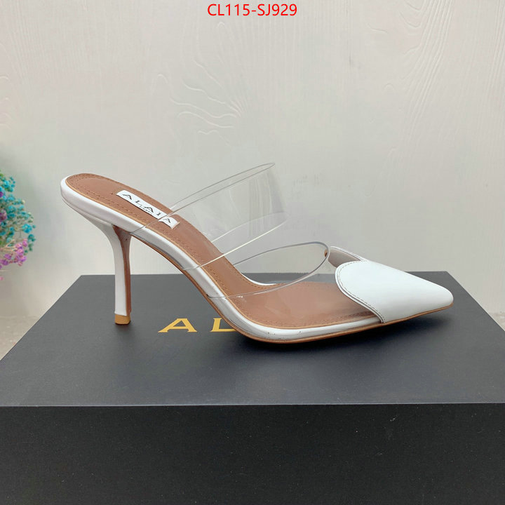 Women Shoes-ALAIA can you buy replica ID: SJ929 $: 115USD