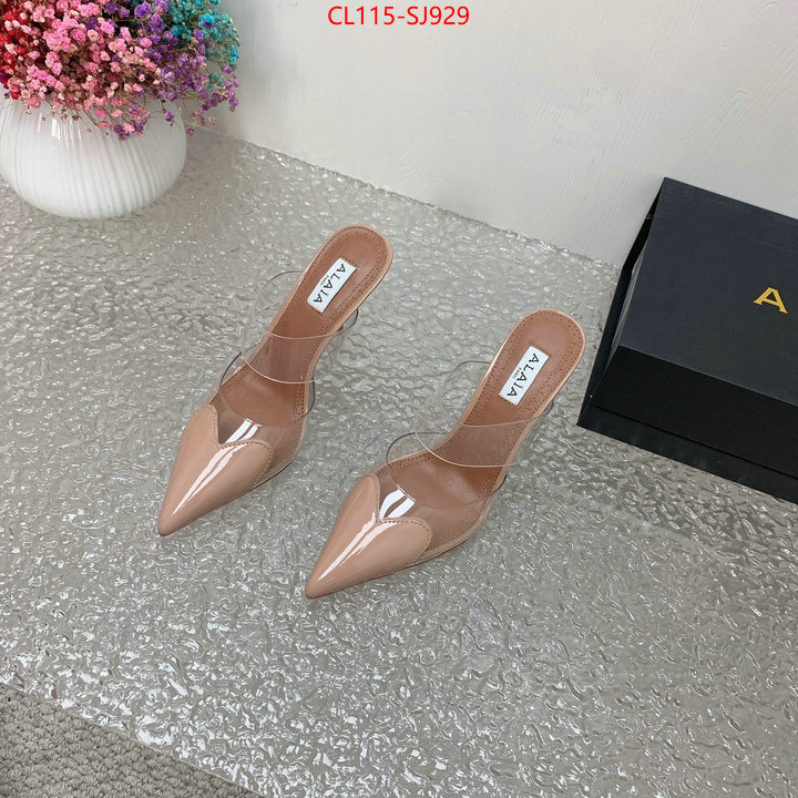 Women Shoes-ALAIA can you buy replica ID: SJ929 $: 115USD