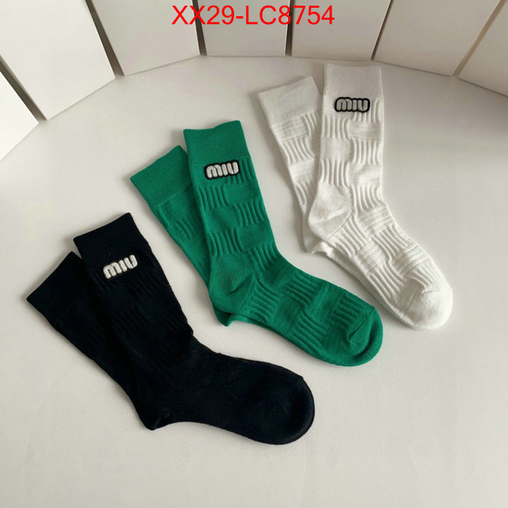 Sock-Miu Miu where to buy ID: LC8754 $: 29USD