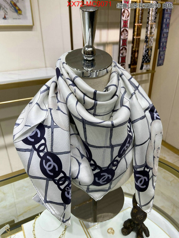 Scarf-Chanel where could you find a great quality designer ID: MC9071 $: 72USD