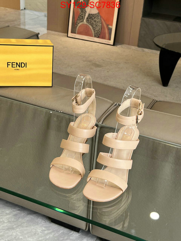 Women Shoes-Fendi is it ok to buy replica ID: SC7836 $: 129USD