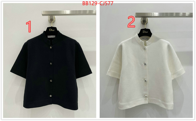 Clothing-Dior 2024 aaaaa replica customize ID: CJ577 $: 129USD